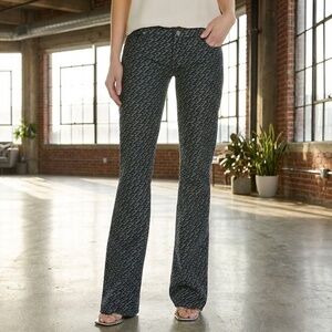 NWOT - 7 For All Mankind - ORIGINAL BOOTCUT - DARK - HARRINGBONE JEAN - 29 x 30'